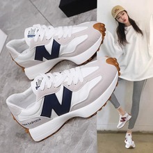 休闲运动鞋女2025新款小蛮腰女鞋春秋老爹鞋子休闲运动鞋透气舒适