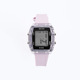Bright purple electronic watch