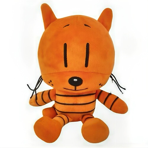 New Product Dog Man's Petey Cat Plush Toy Detective Dog's Adventure Soft and Cute
