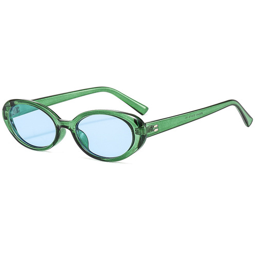 Oleole 3549mm Nail Oval Sunglasses Unisex Vlogger Sunglasses Korean Version Retro Xiaohongshu Eyeglasses
