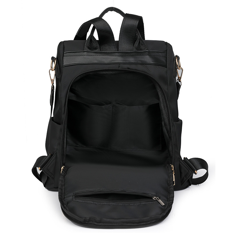 Comercio exterior al por mayor 2024 nueva moda bordada señoras mochila antirrobo al aire libre estilo occidental viaje mochila de viaje marea