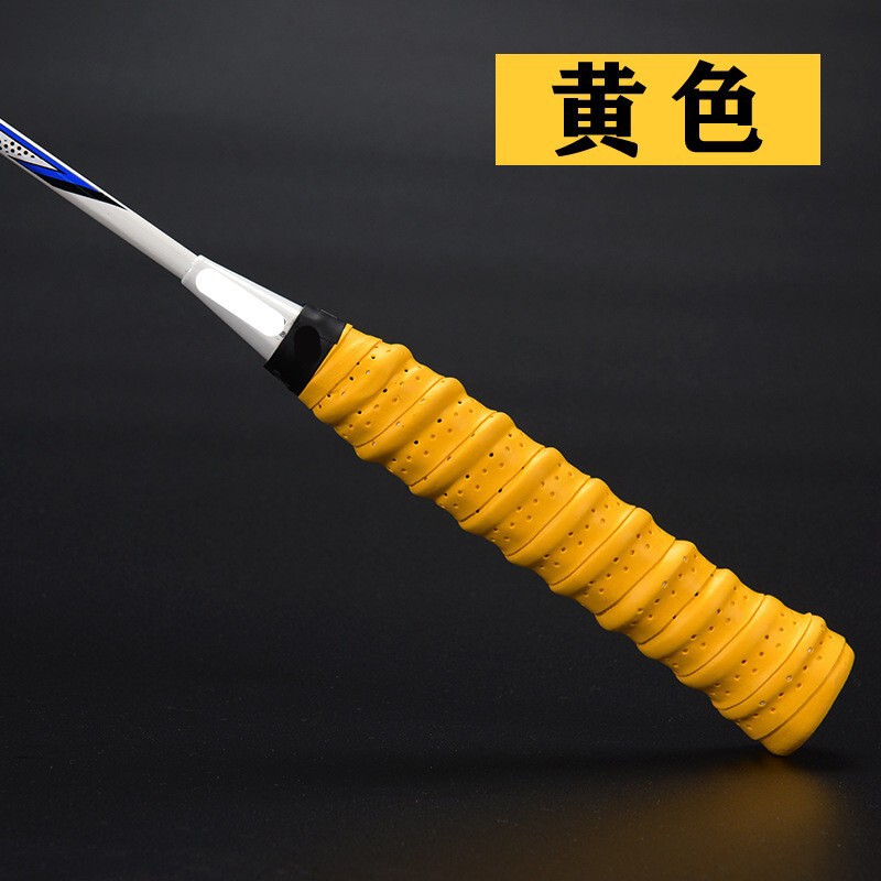 プロバドミントンラケット接着剤滑り止め吸汗性バンドケーブル粘着ハンドルバンドフラットテニスラケットハンドルラップバンド|undefined