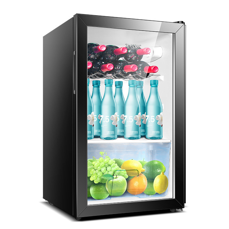 Polar bear ice bar wine cabinet household refrigerator office small constant temperature and humidity refrigerated tea wine cabinet fresh-keeping Cabinet Long