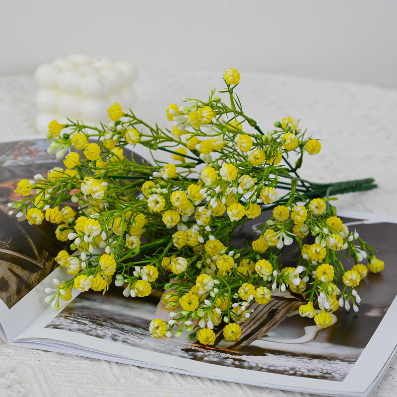 Artificial mano sensación estrellado ramo decoración del hogar fotografía props noche fragancia Flor artificial ramo artificial al por mayor