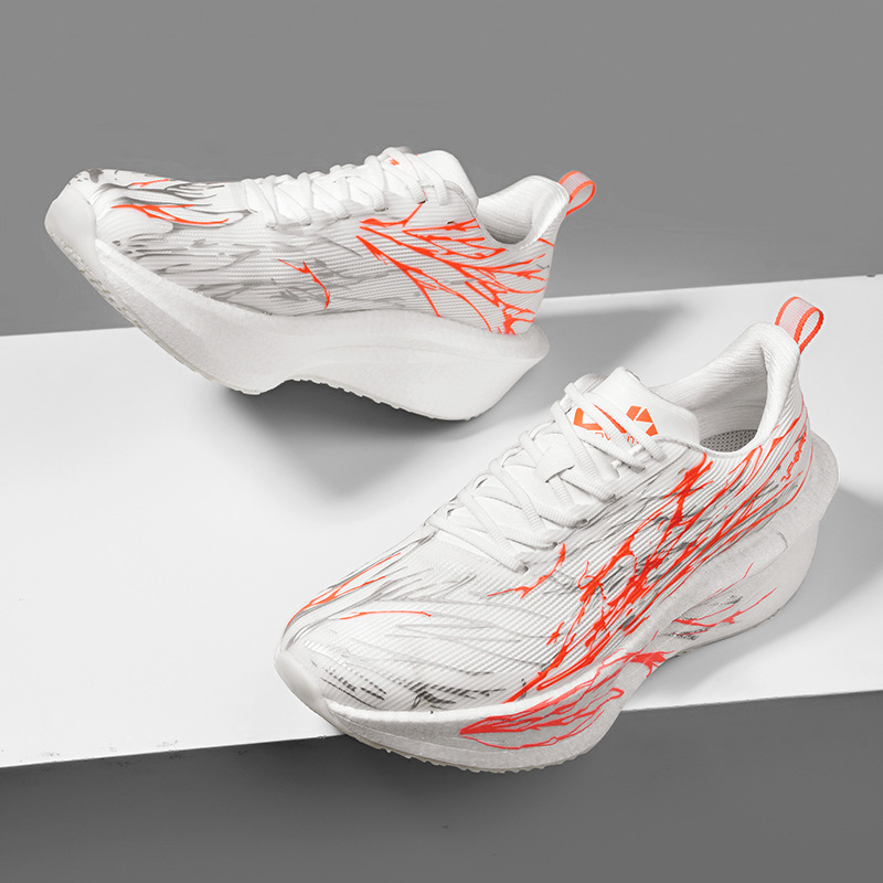 Simple and Fashionable Men's Thick-Soled Running Shoes, Breathable Mesh Fitness Sneakers, Marathon Outdoor Running Shoes for Men Simple and Fashionable Men's Thick-Soled Running Shoes, Breathable Mesh Fitness Sneakers, Marathon Outdoor Running Shoes for Men