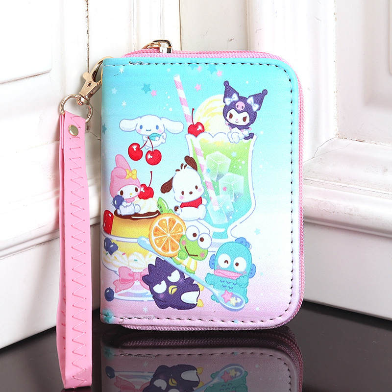 Hellokitty billetera Hello Kitty nuevo monedero con posición de tarjeta