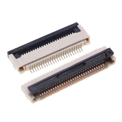 Flat cable socket 0.5MM FPC connector flip-up type 4-64P LCD screen holder flip-up type bottom connection