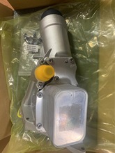 适用宝马 B48机油散热器滤清器底座 机油滤清器11428596283铝合金