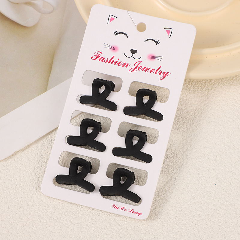 Pinza de pelo pequeña estilo shark clip – diseño minimalista, tendencia en redes