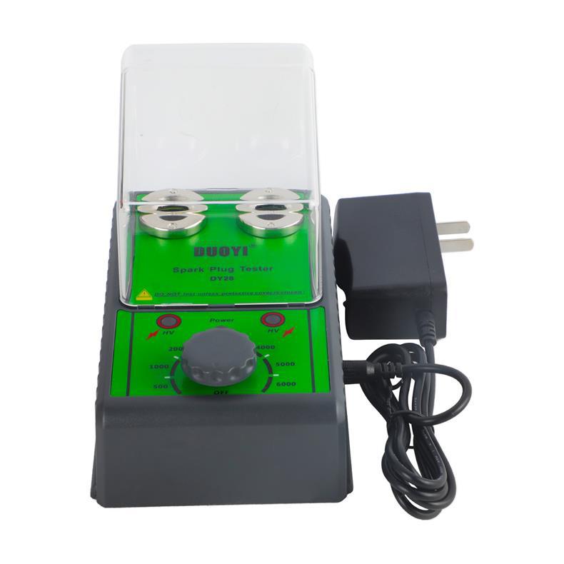 Duoyi Dy28 Dual-Hole Spark Plug Tester Ignition Plug Analyzer Diagnostic Tool Automotive Spark Plug Detector
