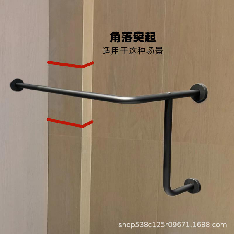 Hotel Stainless Steel Clothes Hanger, Guest Room Clothes Rod, Bed and Breakfast Towel Rack, Bathroom Towel Rack, Clothes Drying Rack, Storage