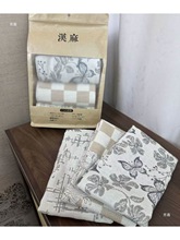 日系原单 汉麻毛巾*（拍一发三）带包装默认项涤棉平织兄镜