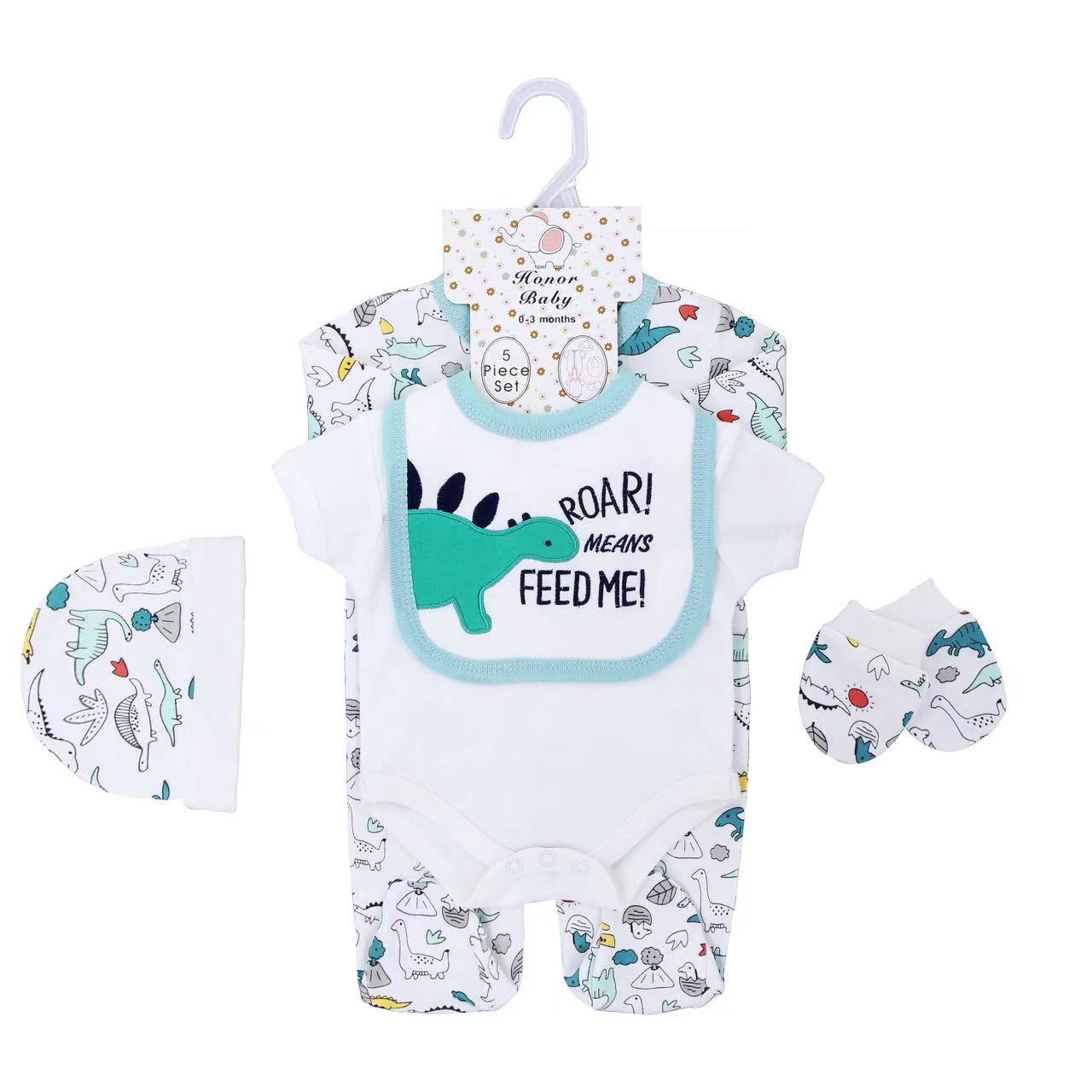 Traje de escalada de una pieza para recién nacido, algodón puro, ropa de cuatro estaciones, ropa para bebés y niños, mameluco, babyclothes image 12