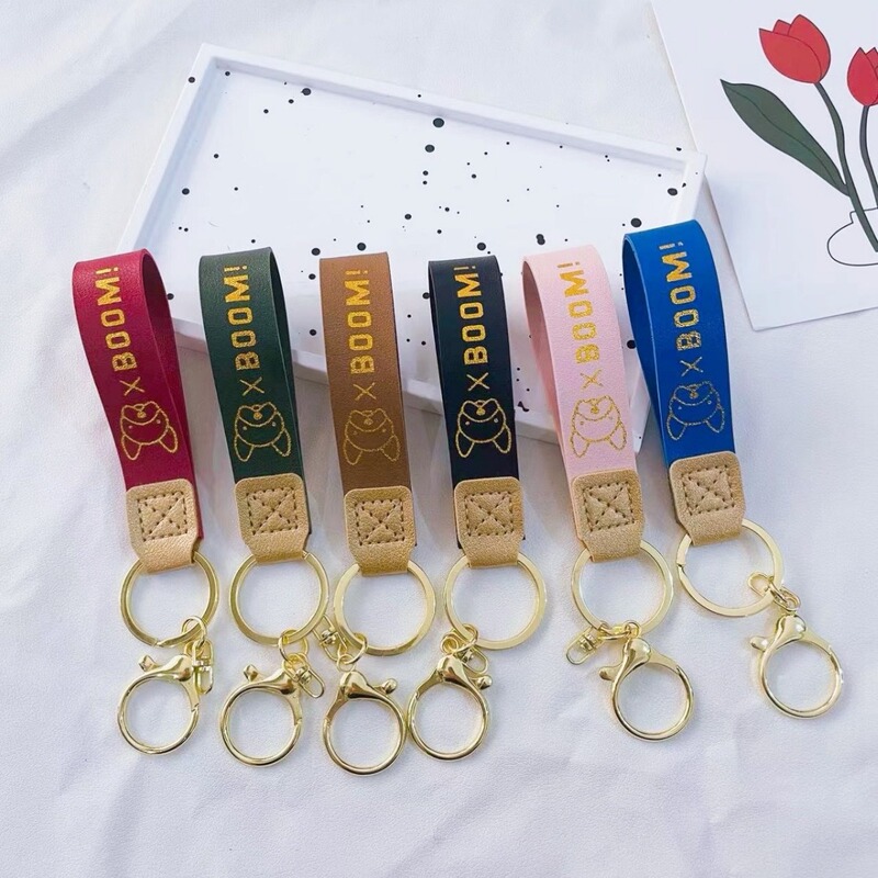 Creative Cartoon Doll Keychain Accessories Custom Wholesale Cute Exquisite Bulldog Keychain School Bag Pendant