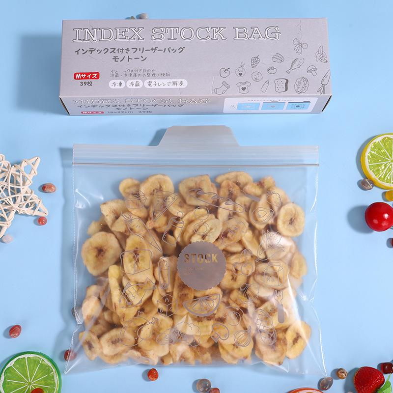 Bolsas ziplock de grado alimenticio, gruesas y herméticas