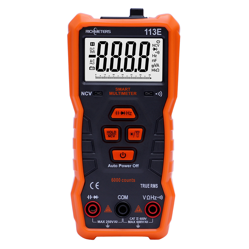 RM113E Digital Multimeter 6000 Counts