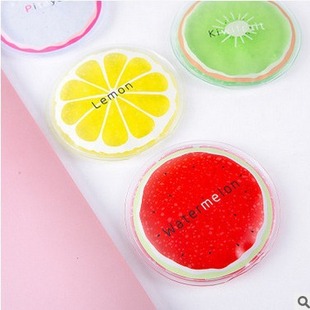 Summer travel portable outdoor cooling ice bag cute sweet fruit series cooling cold pack ice bag