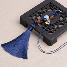 厂家批发元宝钥匙扣挂绳汽车流苏穗子挂坠配件挂饰文玩把件吊坠绳