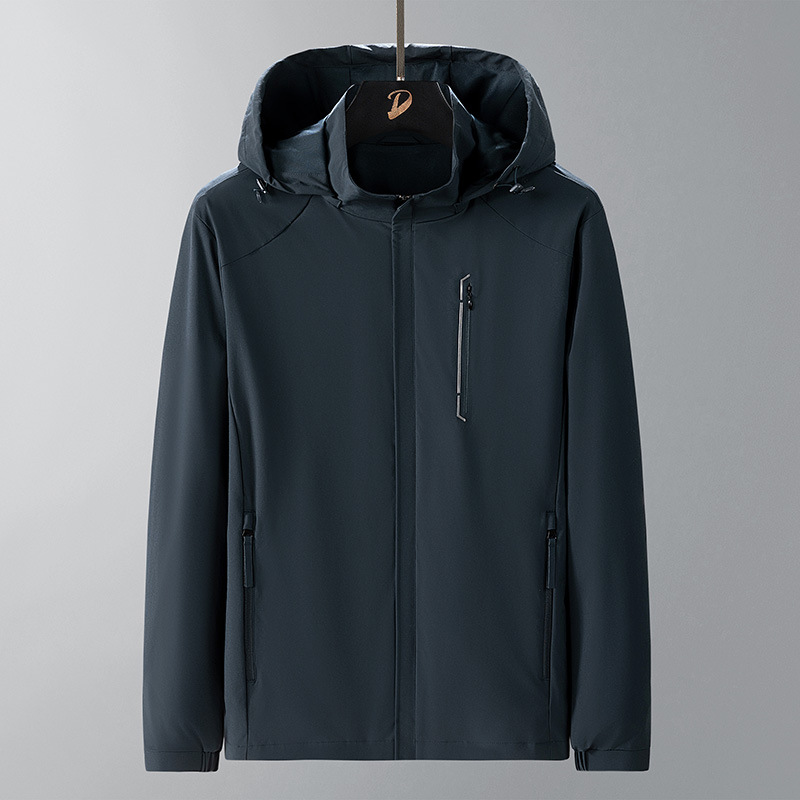 Waterproof windproof men's demi-season jacket