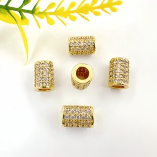 14K��ɫ΢��ʯ���ɢ�����DIY����朴����Ʒ����������l