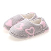 Comfortable footwear for pregnant, demi-season slippers, non-slip silent bag indoor, soft sole