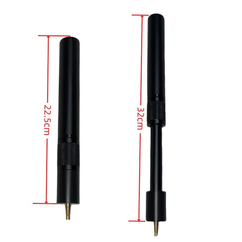 Billar mango alargado billar secreto Varilla mango alargado mango trasero negro ocho Snooker telescópico alargado mango trasero dispositivo de alargamiento