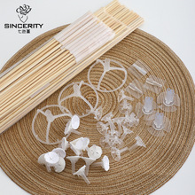 花艺万能固定贴胶托竹签插孔胶贴手工diy零食花束苹果包装材料