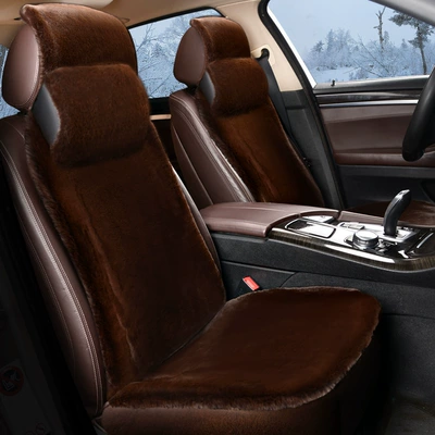 Wool pad small waist car cushion