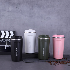 American stainless steel coffee cup business office coffee cup car travel cup insulated hot and cold portable gift cup