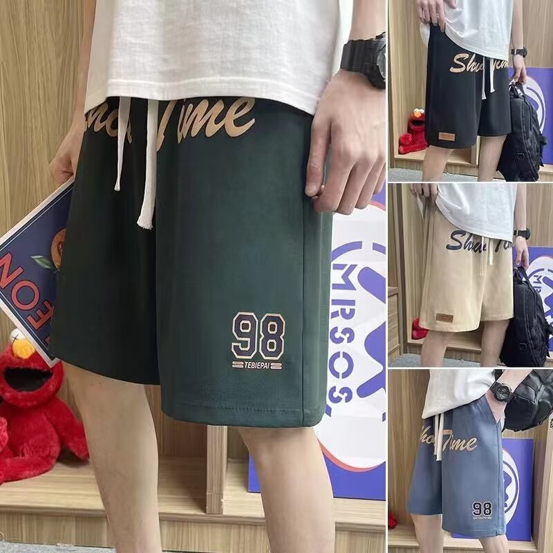 Factory Special Price Summer Trendy Brand Ins Basketball Sports Five-Point Pants Loose Thin Shorts Men's Cheap Beach Pants