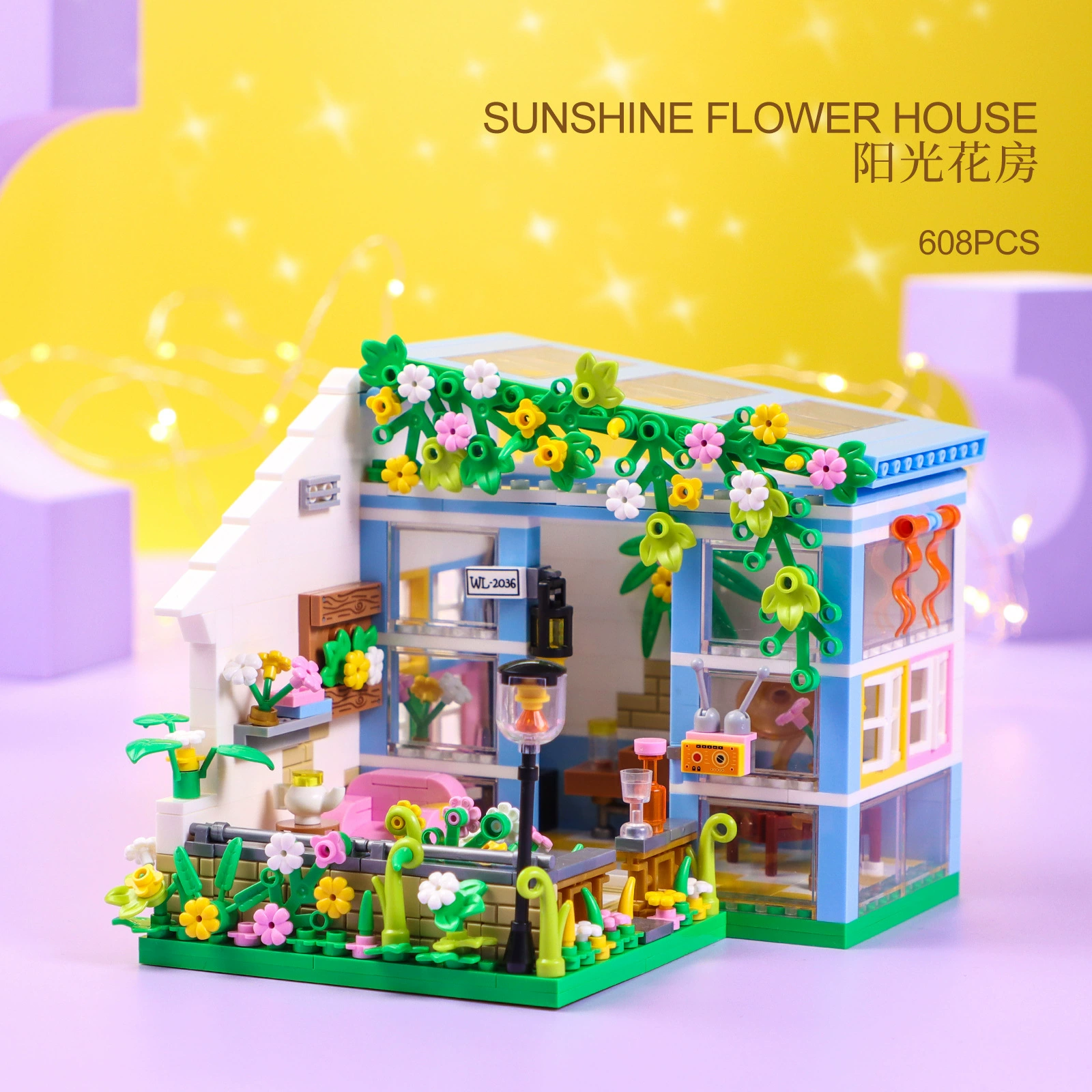 唯乐创想 Lego, constructor, toy, handmade, Birthday gift, wholesale