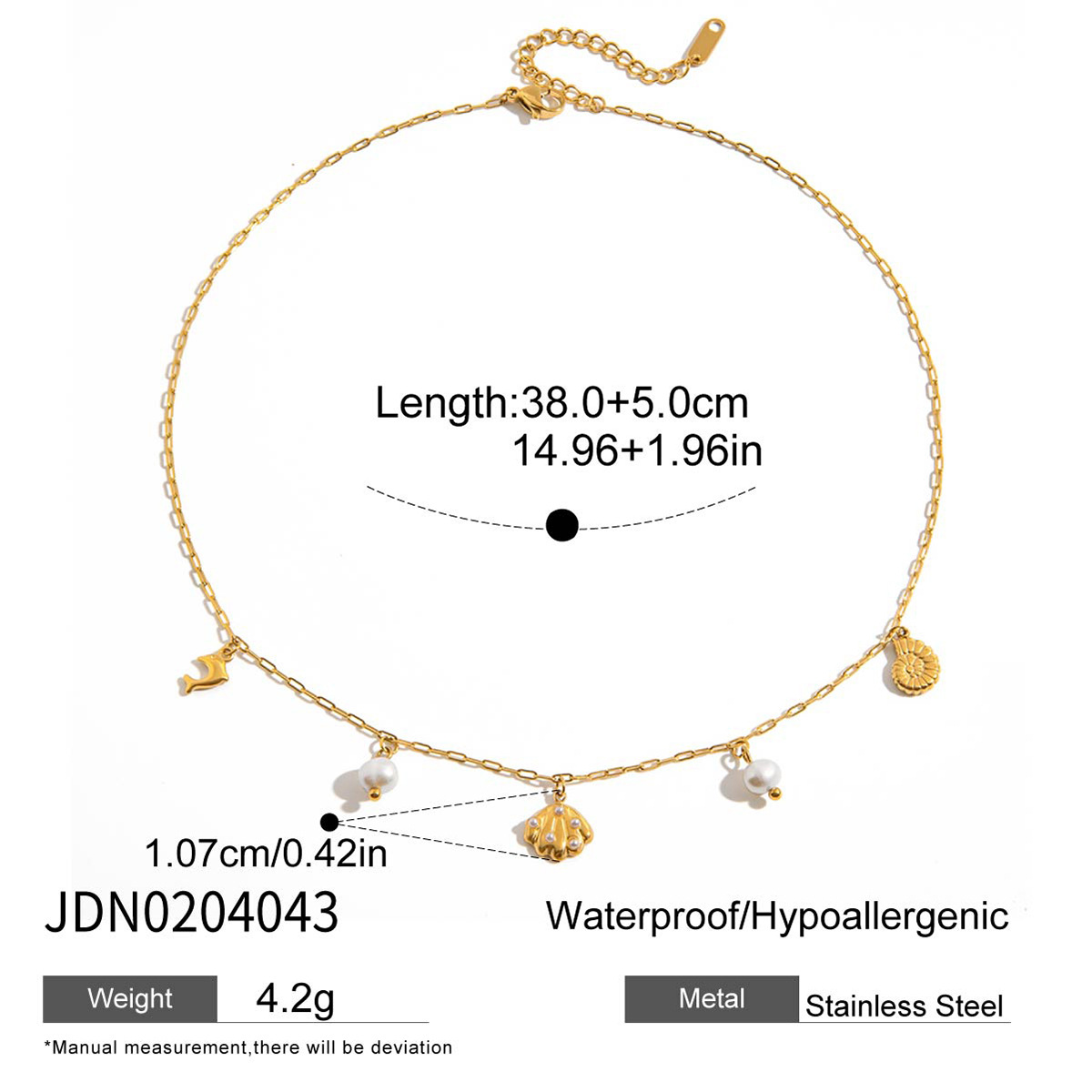 Bow Pendant Necklace Stainless Steel Personality Simple