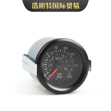 52MM通用仪表指针机械式油压表 直感式bar/psi双刻度显示 NPT 1/8