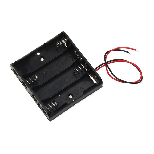 AAA battery box 1 cell 2 cells 3 cells 4 cells side by side with cable AAA AAA battery box without cover