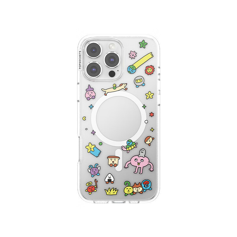 Pps Strange Space Magsafe Magnetic Sweet Style Iphone16Promax Apple 15 Transparent Mobile Phone Case 14