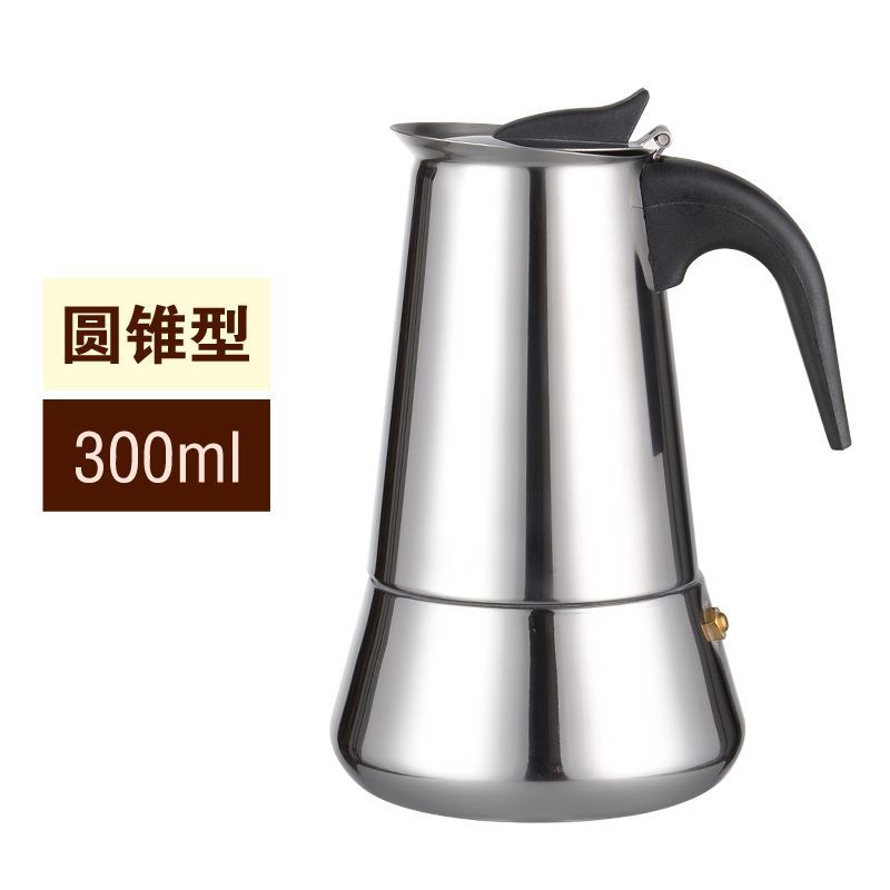 Cafetera Moka Italiana de Acero Inoxidable para Hogar image 11