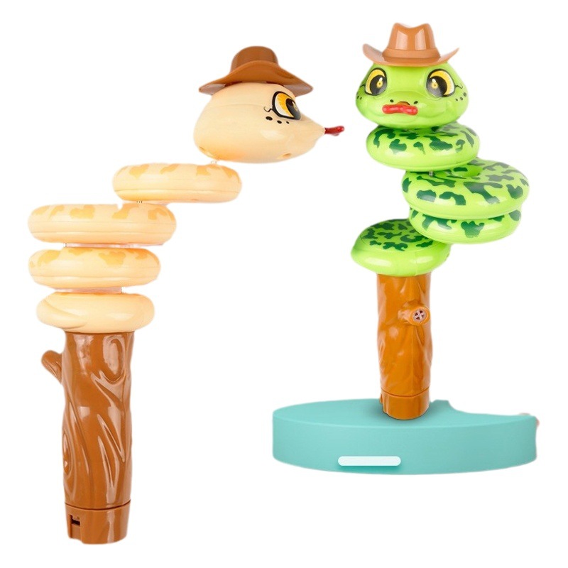 Swing silbato de serpiente simulación creativa silbato retráctil bebé cuerno silbato educativo lindo juguete para niños