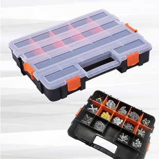 Cross-Border Hot-Selling Hardware Accessories Screw Tool Storage Box Household Portable Storage Box Plastic Tool Box