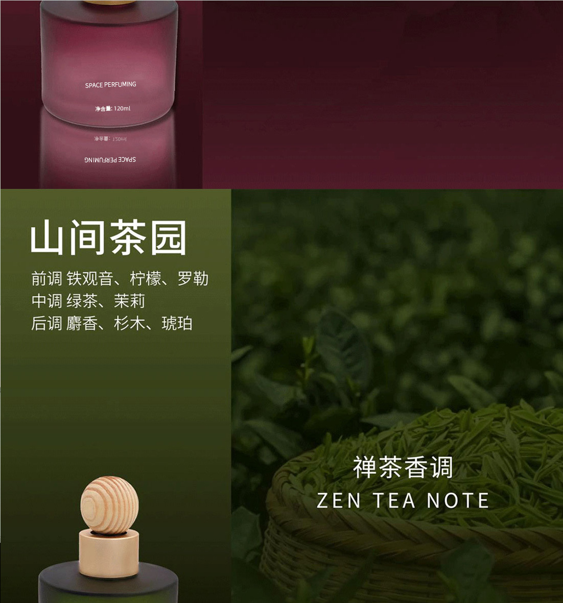 Small Round Bottle Car Aromatherapy Car Perfume Long-Lasting Light Fragrance to Remove Odor and Smell Good and Not Pungent Car Indoor Fragrance