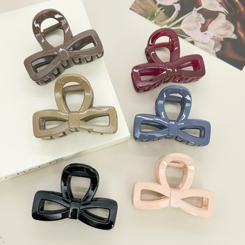Material PC clip de tiburón clip de cabello de cabeza de mujer agarrar clip de cabello medio pequeño clip de cabello de tiburón clip de cabello
