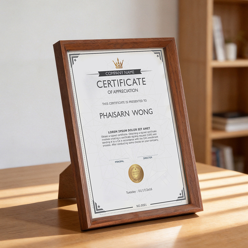 Walnut wood A4 photo frame, empty frame for display, high-end A3 award display frame 8inch Wooden honor certificate frame wholesale Walnut wood A4 photo frame, empty frame for display, high-end A3 award display frame 8inch Wooden honor certificate frame wholesale