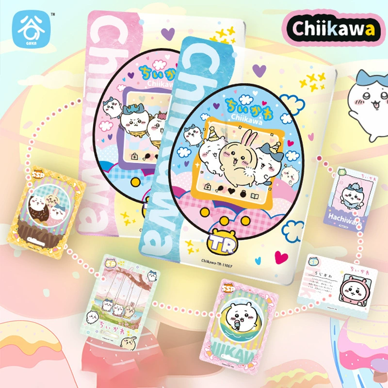 Коллекционный клуб карточек Chiikawa карточка Chiikawa аниме коллекция карточек милый мешок Usachi Hachi Xiaoba карточка