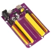 ESP32 38P, плата расширения, Фиолетовый, совместима с 22.5, 25.5 мм