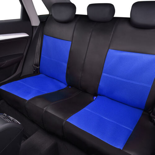 Foreign trade cross-border PU leather Foreign Trade car artificial leather 5-seater car universal arc sandwich stitching leather seat cover