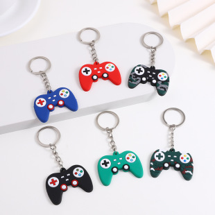 New Pvc Keychain Game Console Handle Bag Pendant Children's Small Gift Accessory Trendy Pendant
