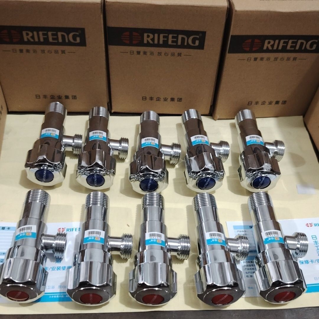 牌加厚三角阀201美式不锈钢冷热水阀门热水器马桶水阀开关批发