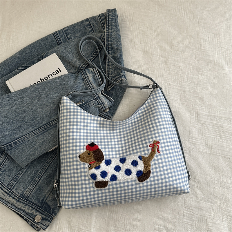 Casual bolso para perros bolsas de lápiz para mujeres 2024 nueva mochila de viaje ligera de un solo hombro bolso de gran capacidad mochila