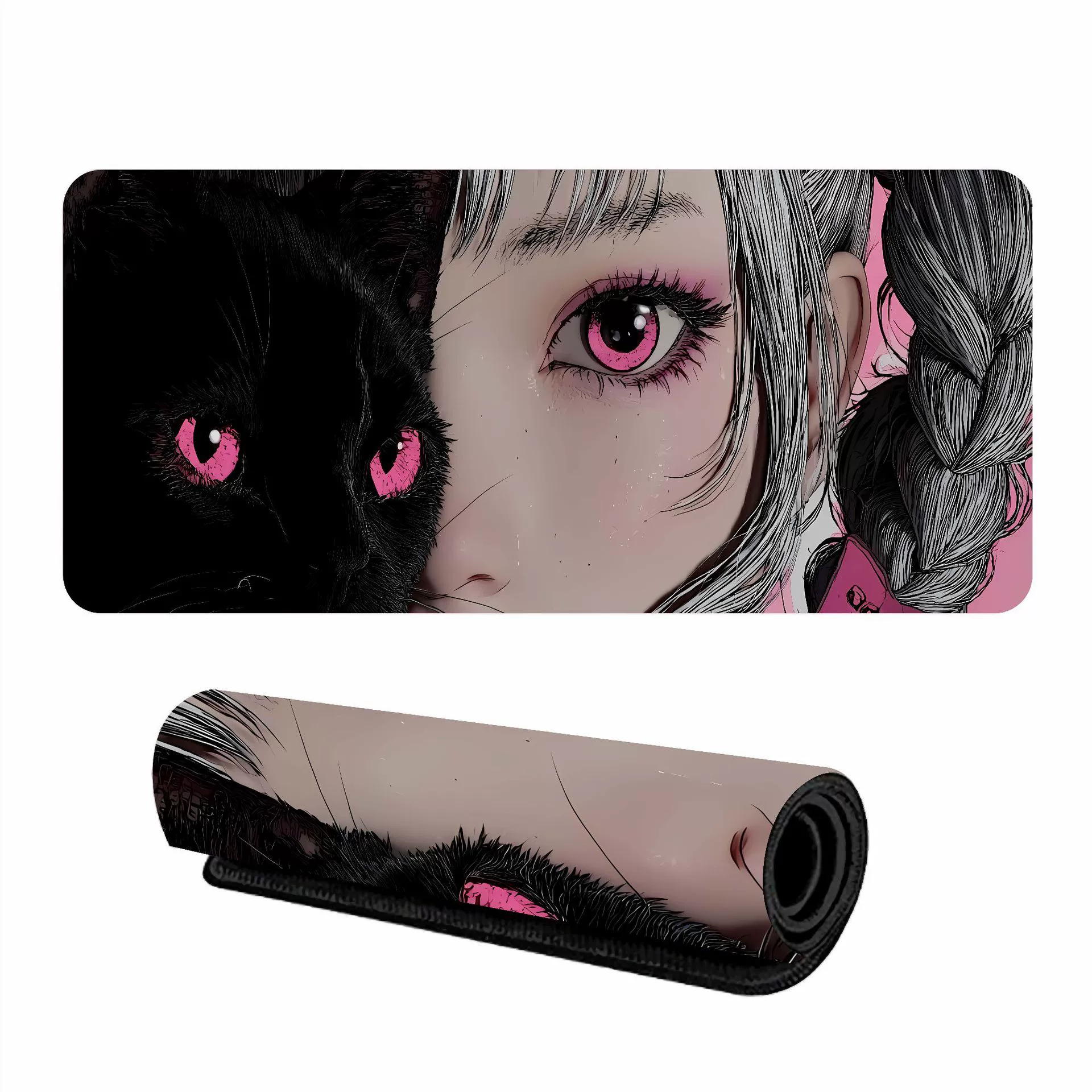 Gaming rubber keyboard, laptop, mouse