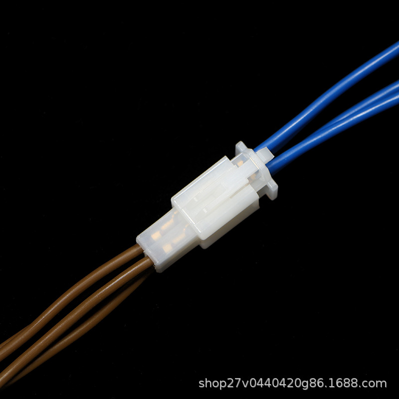 7041A-2.8-11 Motocicleta coche rápido conector de cable macho y hembra terminal de conexión 4 orificios