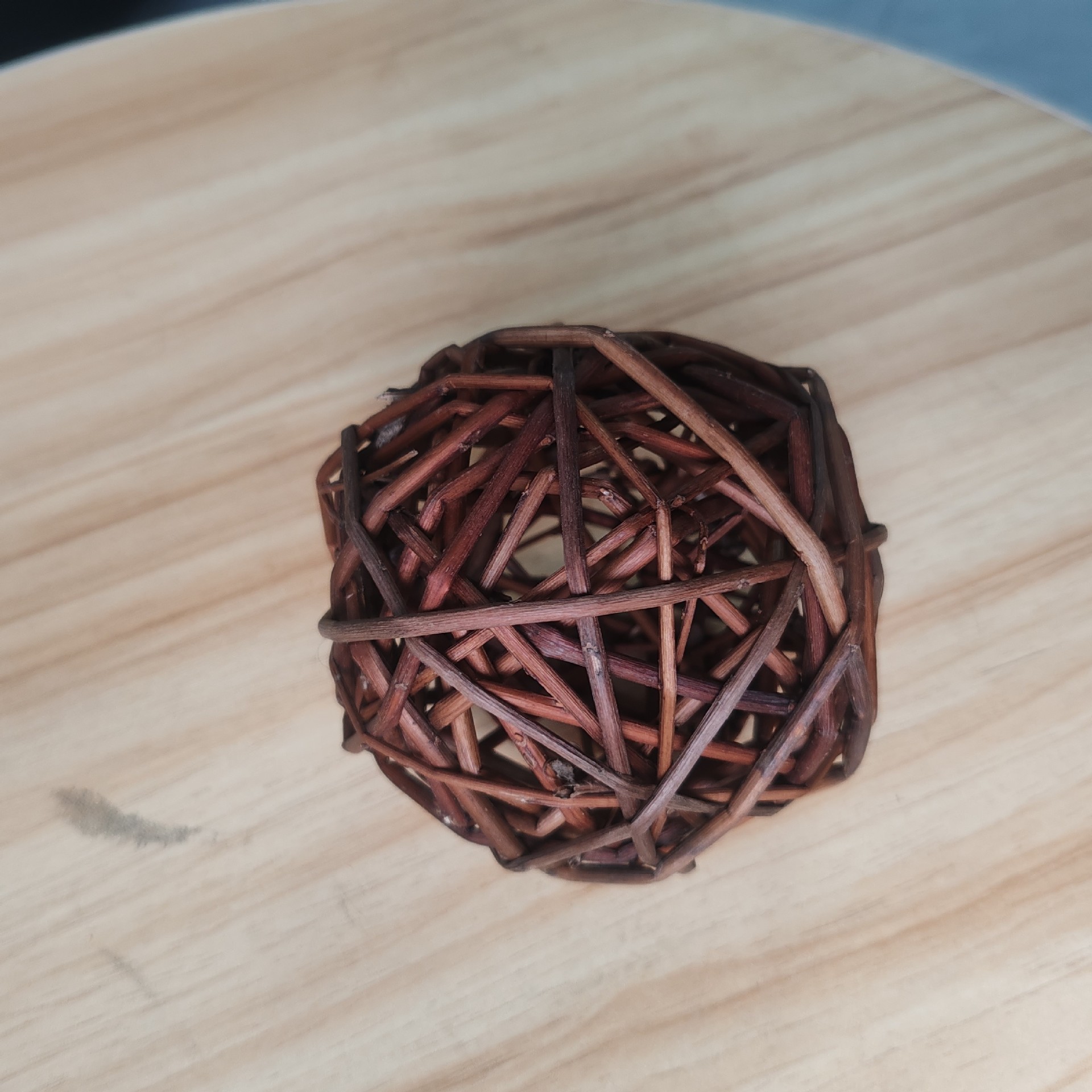 Manufacturer Wholesale Stable Quality Parrot Hamster Rabbit Guinea Pig Teething Ball Toy Grass Ball Wicker Ball